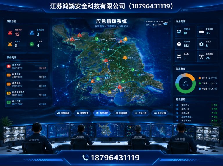 常州无人机巡检系统展示图