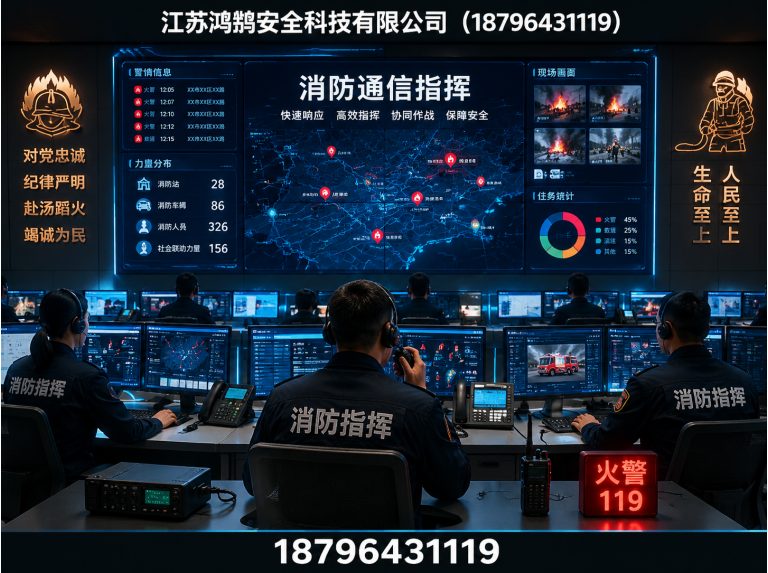常州智慧消防系统展示图